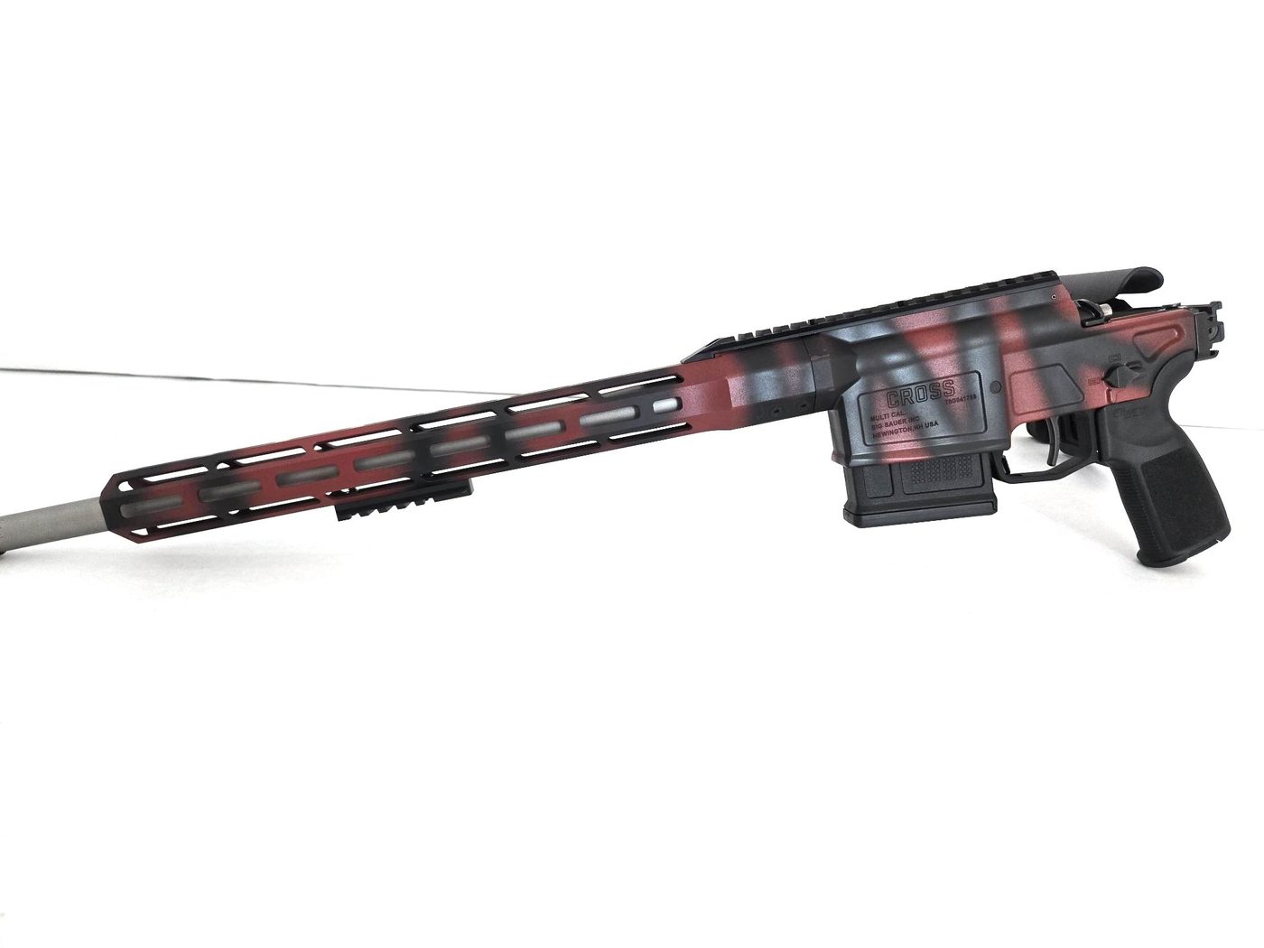 Sig Sauer Cross red black camo Cerakote