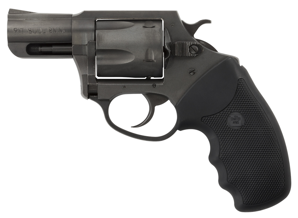 Charter Arms 64420 Bulldog  Large 44 S&W Spl 5 Shot, 2.50" Black Nitride Steel Barrel, Cylinder & Frame w/Black Finger Grooved Rubber Grip, Exposed Hammer - Image 2