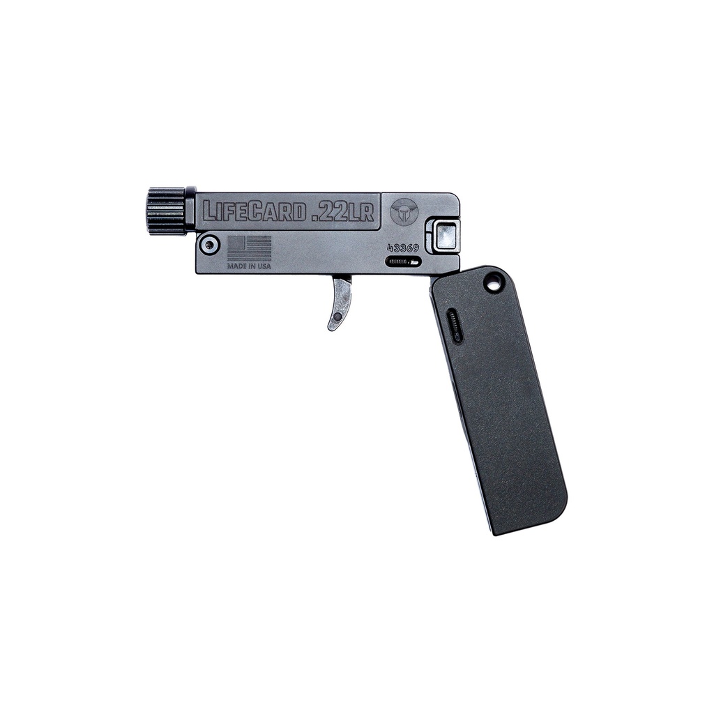 TRAILBLAZER LIFECARD 22LR SINGLE SHOT POLY THREADED BLK