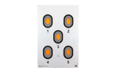 [ACT530-OC-100] ACTION TGT ORG CENTER 5 BLSEYE 100PK