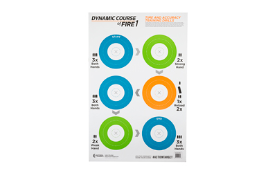 [ACTGS-DCFIRE1-100] ACTION TGT GAME SERIES DYNAMIC 100PK