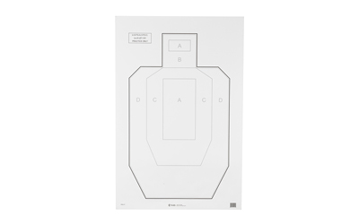[ACTIPSC-P-100] ACTION TGT USPSA PAPER 100PK