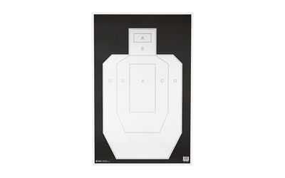 [ACTIPSC-PBKB-100] ACTION TGT IPSC PBKB PAPER 100PK