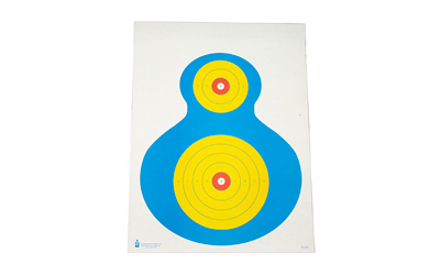 [ACTPR-WB1-100] ACTION TGT COLORFUL SILHO TGT 100PK