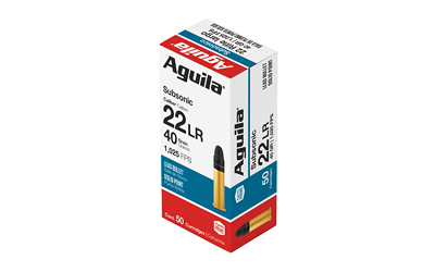 [AGA1B220269] AGUILA 22LR SUBSONIC 40GR 50/1000