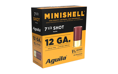 [AGA1CHB1387] AGUILA MINISHELL 12GA #7.5 25/250