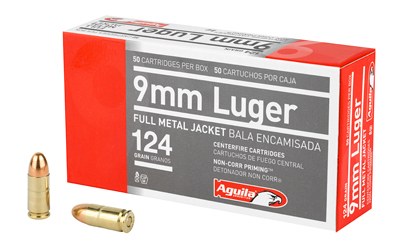 [AGA1E092110] AGUILA 9MM 124GR FMJ 50/1000
