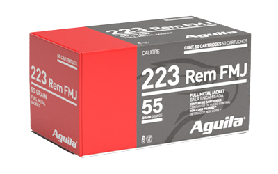 [AGA1E223110] AGUILA 223REM 55GR FMJ 50/1000