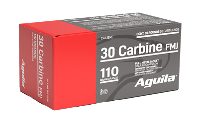 [AGA1E302110] AGUILA 30CARB 110GR FMJ 50/1000