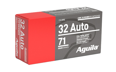 [AGA1E322110] AGUILA 32ACP 71GR FMJ 50/1000
