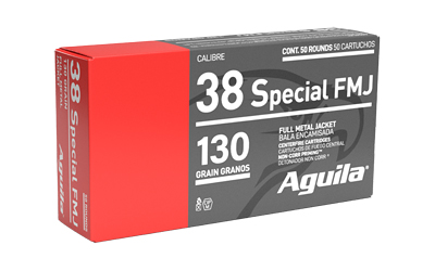 [AGA1E382521] AGUILA 38SPL 130GR FMJ 50/1000