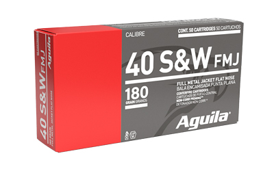 [AGA1E402110] AGUILA 40SW 180GR FMJ 50/1000