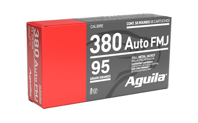 [AGA1E802110] AGUILA 380ACP 95GR FMJ 50/1000