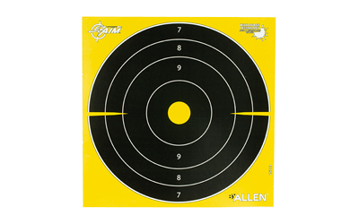 [ALN15213] ALLEN EZ AIM 8"X8" BULLSEYE 25PK