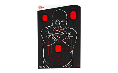 [ALN15249] ALLEN EZ AIM 12"X18" BAD GUY 5PK