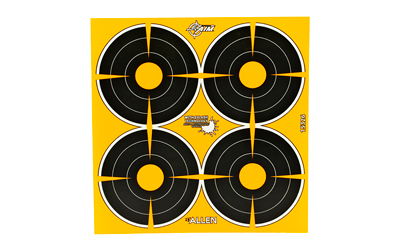 [ALN15326] ALLEN EZ AIM 3" BULLSEYE 12 SHEETS