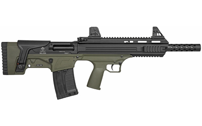 [ATIG12BDG] ATI BULLDOG 12GA 18.5" 5RD BLK/GRN