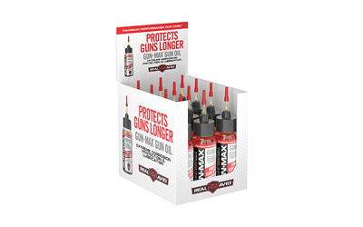 [AVIDAVGMGO1L-PDQ] REAL AVID GUN MAX OIL 1OZ 12PK PDQ
