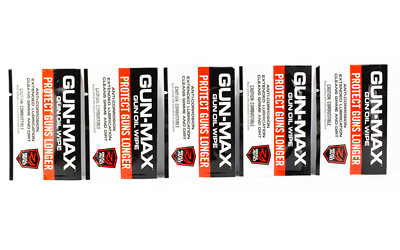 [AVIDAVGMW25] REAL AVID GUN-MAX OIL WIPES 25PK