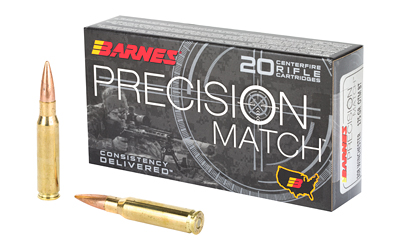[BB308WM1] BARNES PREC MTH 308WIN 175GR 20/200