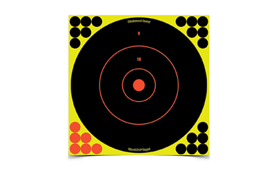 [BC34022] B/C SHT-N-C RND BULLSEYE TGT 12-12"