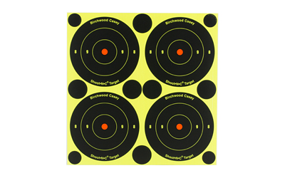 [BC34375-90] B/C SHT-N-C RND BULLSEYE TGT 240-3"