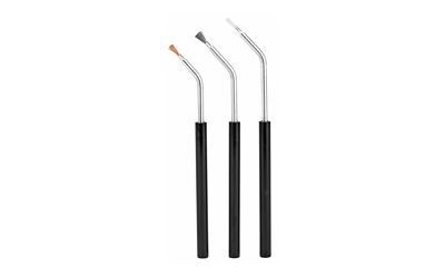 [BC41108] B/C ANGLED BRUSHES BRNZ/NYL/STL 3PK