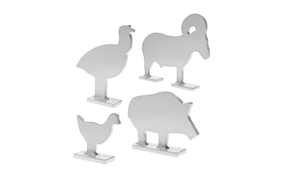 [BC47422] B/C SILHOUETTE KNOCK OVER TRGTS 4PC