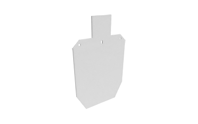 [BC47663] B/C FULL IPSC SILHOUETTE TARGET WHT