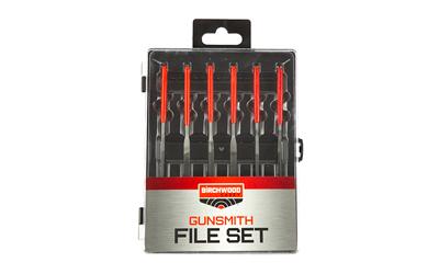 [BCGSFS] B/C GUNSMITHING FILE SET 6PC BLK/RD