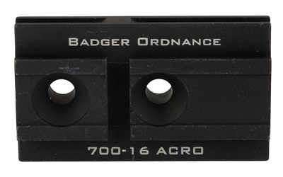 [BO700-16B] BADGER CONDITION 1 12TOP MNT ACRO BK