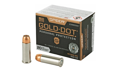 [CCI23980GD] SPR GOLD DOT 44SPL 200GR HP 20/200