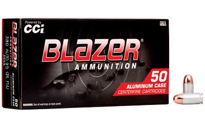 [CCI3505] BLAZER 380ACP 95GR FMJ 50/1000