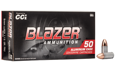 [CCI3509] BLAZER 9MM 115GR FMJ 50/1000