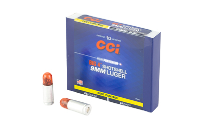 [CCI3712CC] CCI 9MM #4 SHOTSHELL10/200