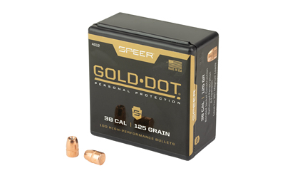 [CCI4012] SPR GOLD DOT .357 125GR HP 100CT