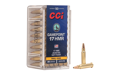 [CCI52] CCI 17HMR 20GR GAME PNT 50/2000