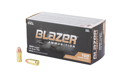 [CCI52001BB] BLAZER BRASS 9MM 115GR FMJ 100/1000