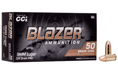 [CCI5201] BLAZER BRASS 9MM 124GR FMJ 50/1000