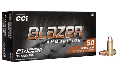 [CCI5205] BLAZER BRASS 30SC 115GR FMJ 50/1000