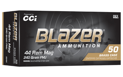 [CCI5244] CCI BLAZER BRASS 44MAG 240GR FMJ 50