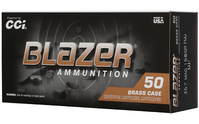 [CCI5337] CCI BLAZER BRASS 357MAG 158GR FMJ 50