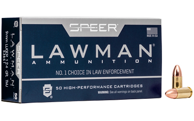 [CCI53651BX] SPR LAWMAN 9MM 124GR TMJ 50/1000