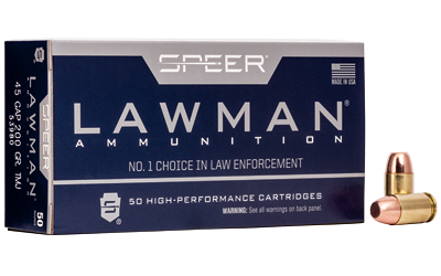[CCI53980] SPR LAWMAN 45GAP 200GR TMJ 50/1000