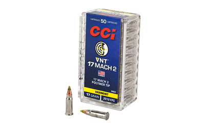 [CCI948CC] CCI 17 MACH 2 17GR VRMNT TIP 50/5000
