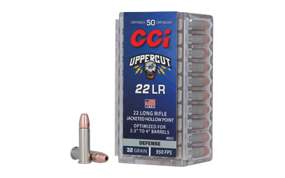 [CCI960CC] CCI UPPERCUT 22LR 32GR PLTD HP