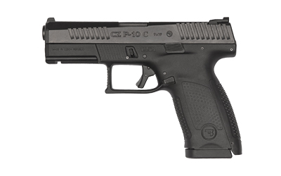 [CZ7501536] CZ P-10C 9MM 4" BLK 10RD OPTIC READY