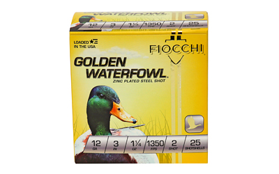 [F123SGW2] FIOCCHI 12GA #2 GOLDEN 25/250