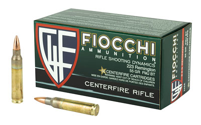[F223A] FIOCCHI 223REM 55GR FMJBT 50/1000