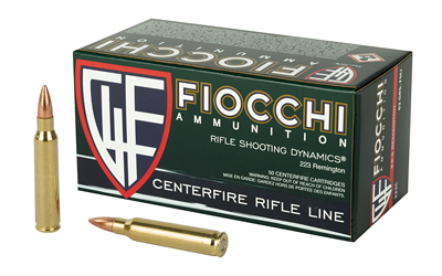 [F223C] FIOCCHI 223REM 62GR FMJBT 50/1000
